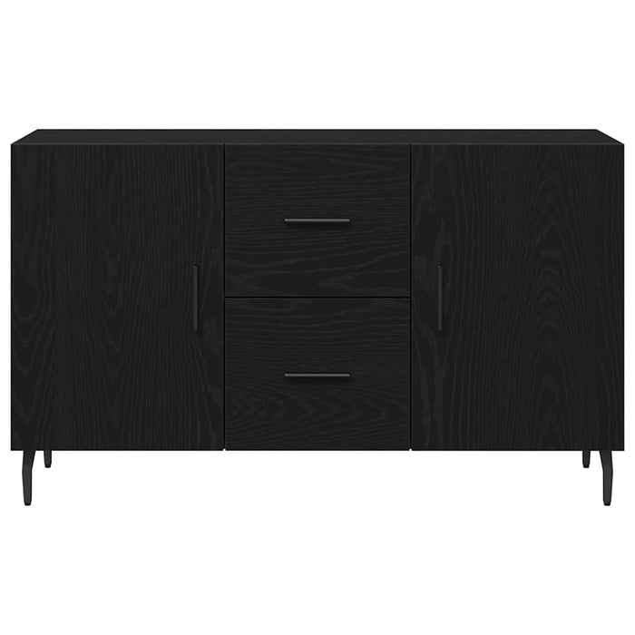 Credenza Rovere nero 100 x 36 x 60 cm Legno multistrato 862959