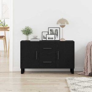 Credenza Rovere nero 100 x 36 x 60 cm Legno multistrato 862960