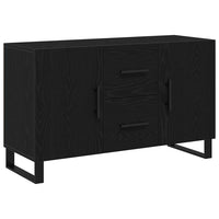 Credenza Rovere nero 100 x 36 x 60 cm Legno multistrato 862960