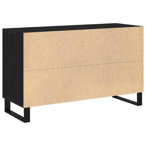 Credenza Rovere nero 100 x 36 x 60 cm Legno multistrato 862960