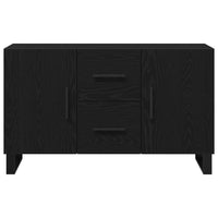 Credenza Rovere nero 100 x 36 x 60 cm Legno multistrato 862960