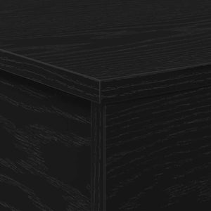 Tavolino da Salotto-Tavolino da soggiorno-Tavolo Rovere Nero 60 x 44,5 x 45 cm 176014