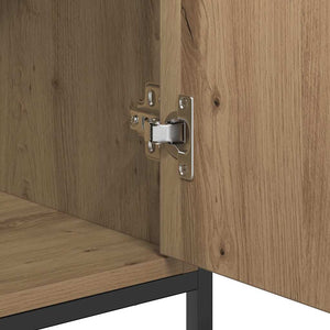 Credenza rovere artigianale 100 x 35 x 80 cm Legno multistrato 862977