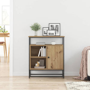 Credenza rovere artigianale 69 x 35 x 80 cm Legno multistrato 862980