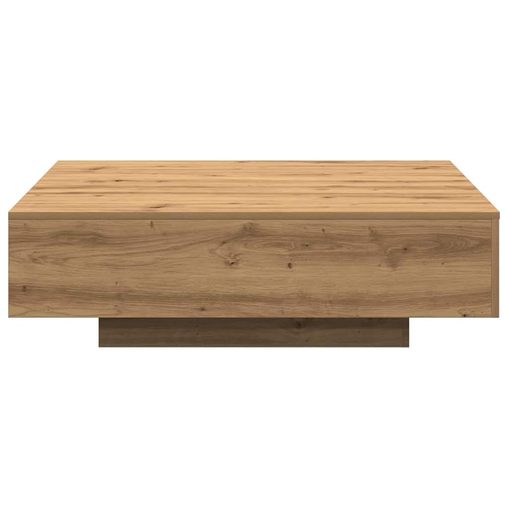 Tavolino da salotto rovere artigianale 100 x 100 x 31 cm 863004