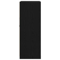 Madia LED Rovere Nero 60,5 x 37 x 100 cm Legno multistrato 863017