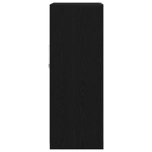 Madia LED Rovere Nero 60,5 x 37 x 100 cm Legno multistrato 863017