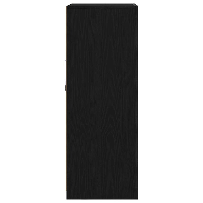 Madia LED Rovere Nero 60,5 x 37 x 100 cm Legno multistrato 863017