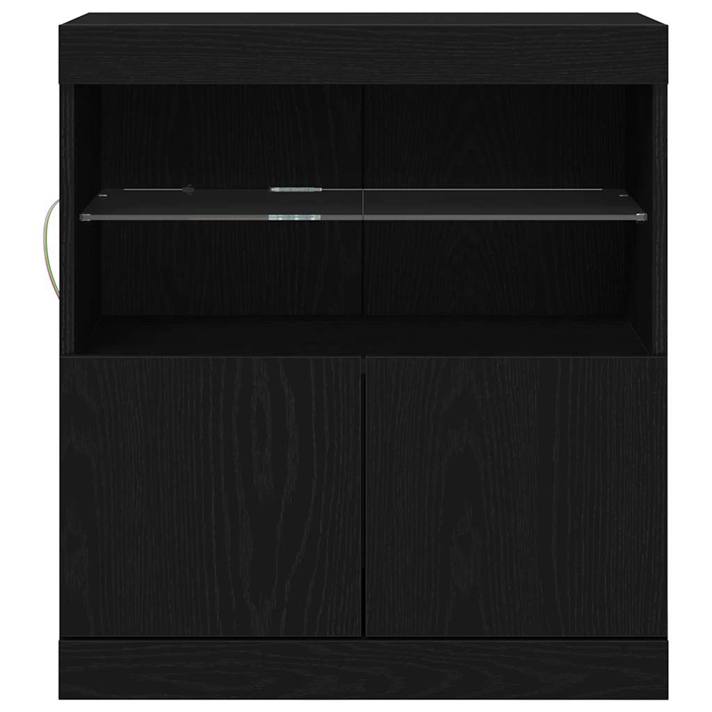 Credenza Nero 60 x 37 x 67 cm Legno multistrato 863029