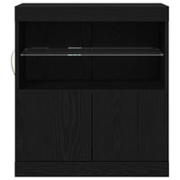 Credenza Nero 60 x 37 x 67 cm Legno multistrato 863029