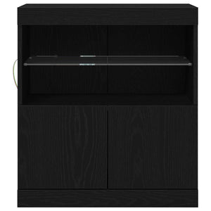 Credenza Nero 60 x 37 x 67 cm Legno multistrato 863029