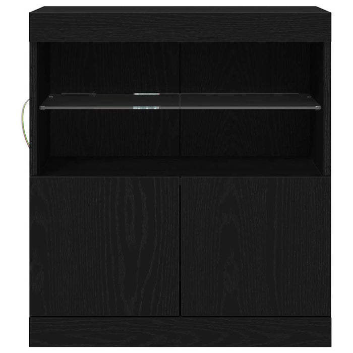 Credenza Nero 60 x 37 x 67 cm Legno multistrato 863029