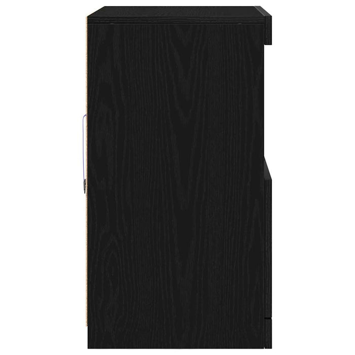 Credenza Nero 60 x 37 x 67 cm Legno multistrato 863029