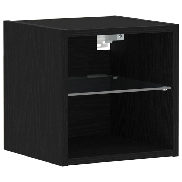 Set mobile TV-Credenza per TV Nero 30 x 28,5 x 30 cm Legno multistrato