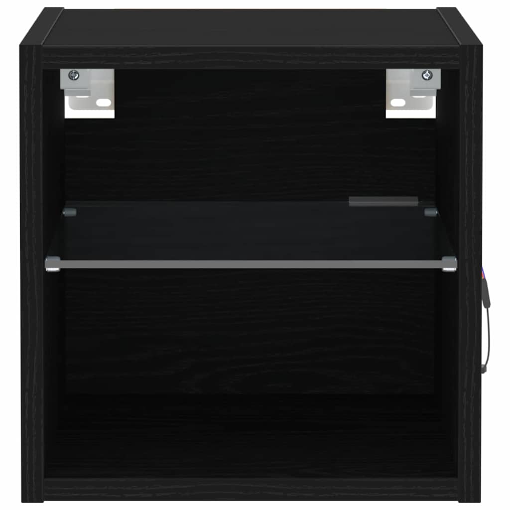Set mobile TV-Credenza per TV Nero 30 x 28,5 x 30 cm Legno multistrato