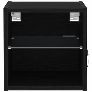 Set mobile TV-Credenza per TV Nero 30 x 28,5 x 30 cm Legno multistrato