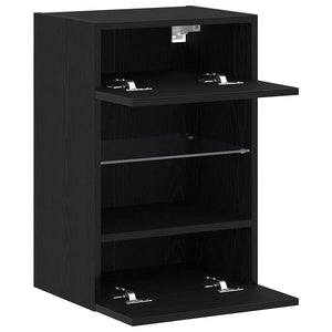 Set mobile TV-Credenza per TV Nero 40 x 30 x 60,5 cm Legno multistrato