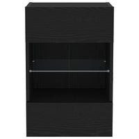Set mobile TV-Credenza per TV Nero 40 x 30 x 60,5 cm Legno multistrato
