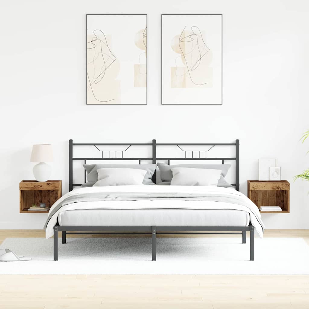 Set mobile TV 2 pz-Set di 2 Credenza per TV Legno vecchio 40 x 30 x 30 cm