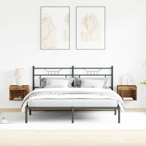 Set mobile TV 2 pz-Set di 2 Credenza per TV Legno vecchio 40 x 30 x 30 cm