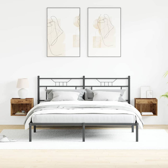 Set mobile TV 2 pz-Set di 2 Credenza per TV Legno vecchio 40 x 30 x 30 cm