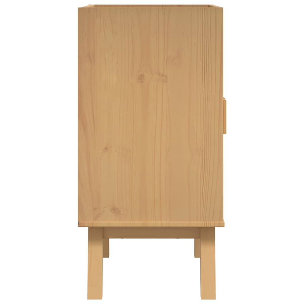 Mobiletto per lavabo con porta-Armadietto da bagno Olden Marrone 114 x 43 x 73.5 cm