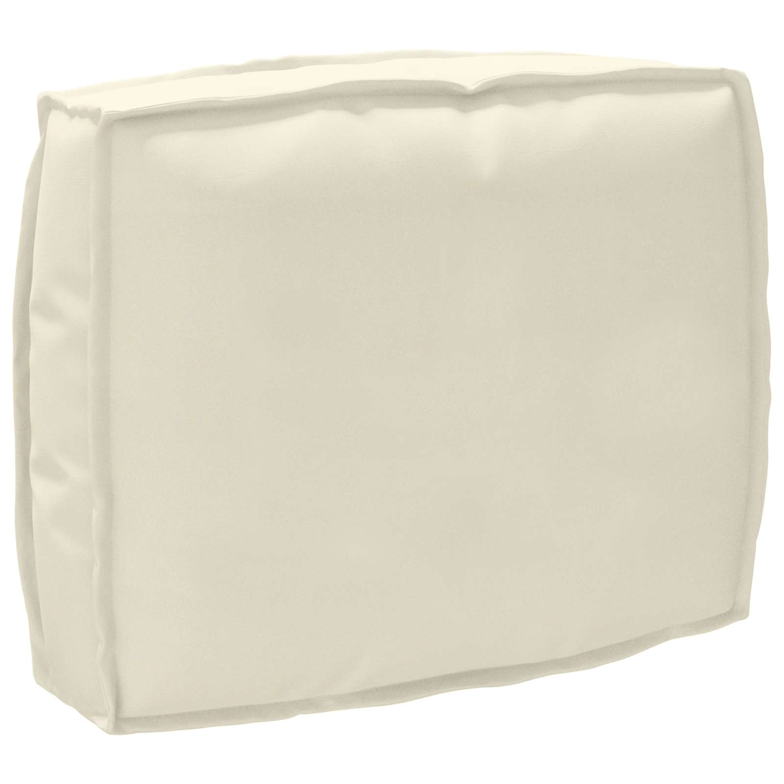 Cuscino per schienale pallet con cuscino Crema 50 x 40 x 12 cm 42001460