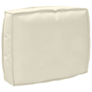 Cuscino per schienale pallet con cuscino Crema 50 x 40 x 12 cm 42001460