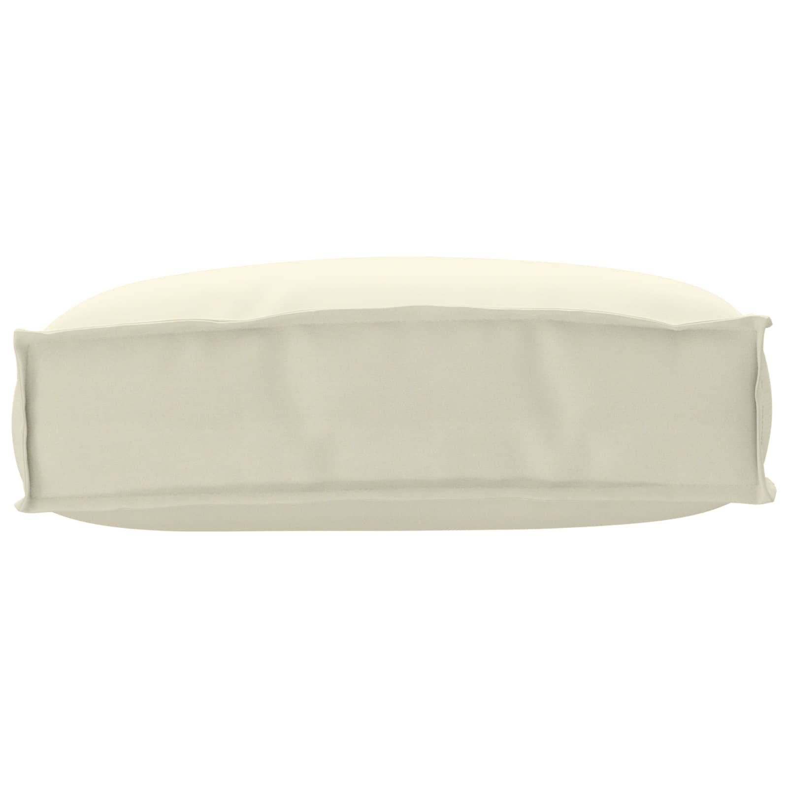 Cuscino per schienale pallet con cuscino Crema 50 x 40 x 12 cm 42001460