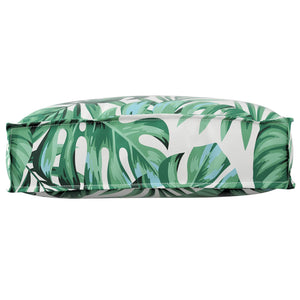 Cuscino per schienale pallet Motivo a foglia 50 x 40 x 12 cm 42001466