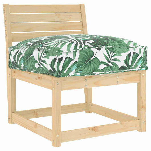 Cuscino per seduta pallet Motivo a foglia 50 x 50 x 12 cm 42001476