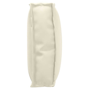 Cuscino per schienale pallet con cuscino Crema 60 x 40 x 12 cm 42001480