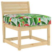 Cuscino Floreale Multicolore 60 x 60 x 12 cm Tessuto Oxford 42001497