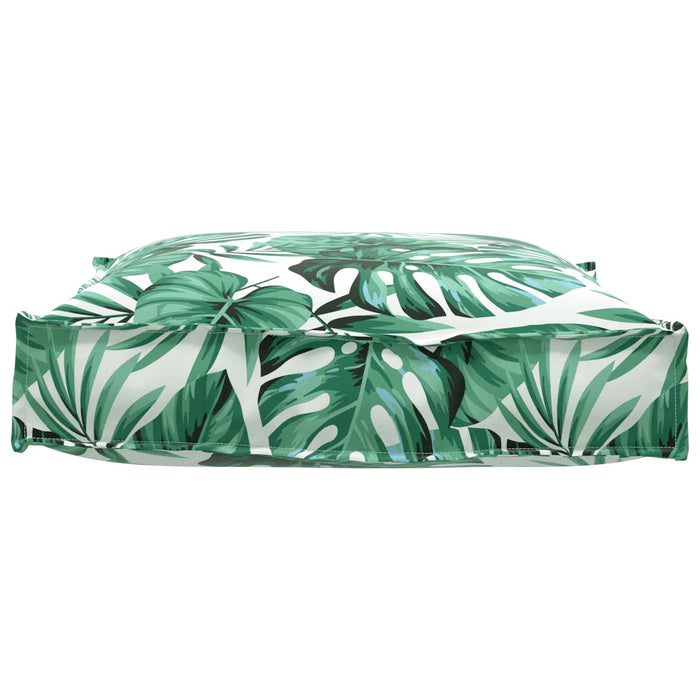 Cuscino per seduta pallet Motivo a foglia 70 x 70 x 12 cm 42001506