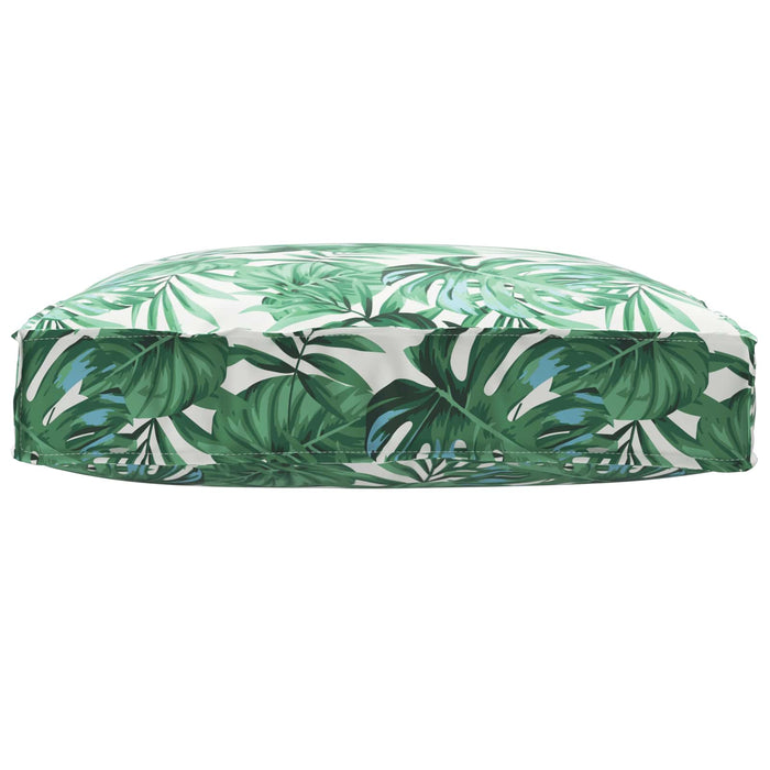 Cuscino per seduta pallet Motivo a foglia 80 x 80 x 12 cm 42001516