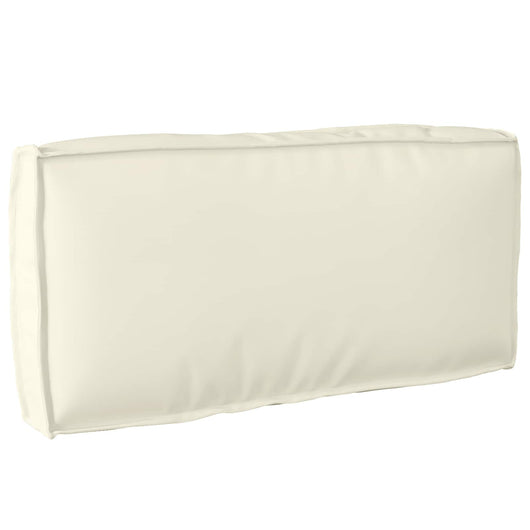 Cuscino Crema 80 x 40 x 12 cm Tessuto Oxford 42001530