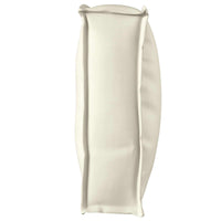 Cuscino per schienale pallet con cuscino Crema 120 x 40 x 12 cm 42001540