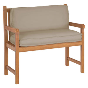 Cuscino per schienale pallet con cuscino Talpa 120 x 40 x 12 cm 42001543