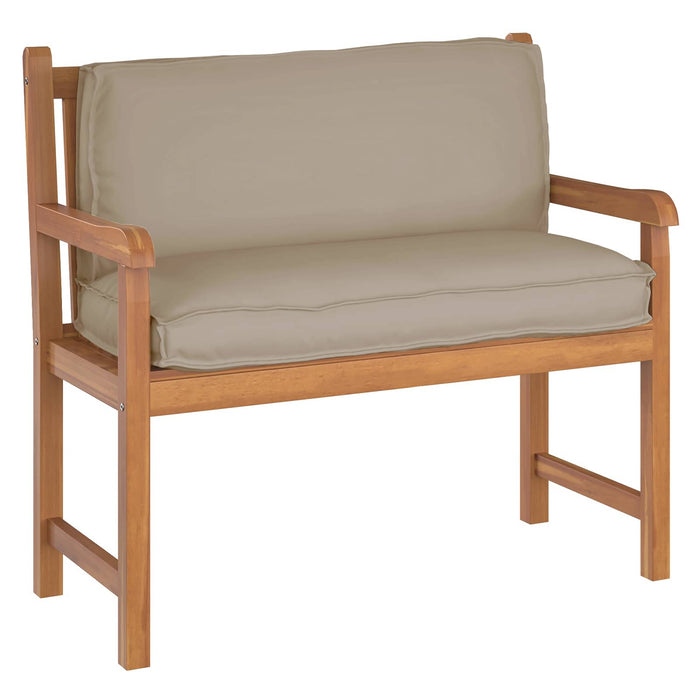 Cuscino per schienale pallet con cuscino Talpa 120 x 40 x 12 cm 42001543