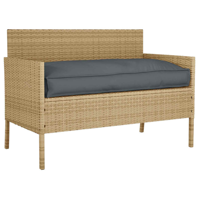 Cuscino Antracite 120 x 60 x 12 cm Tessuto Oxford 42001558