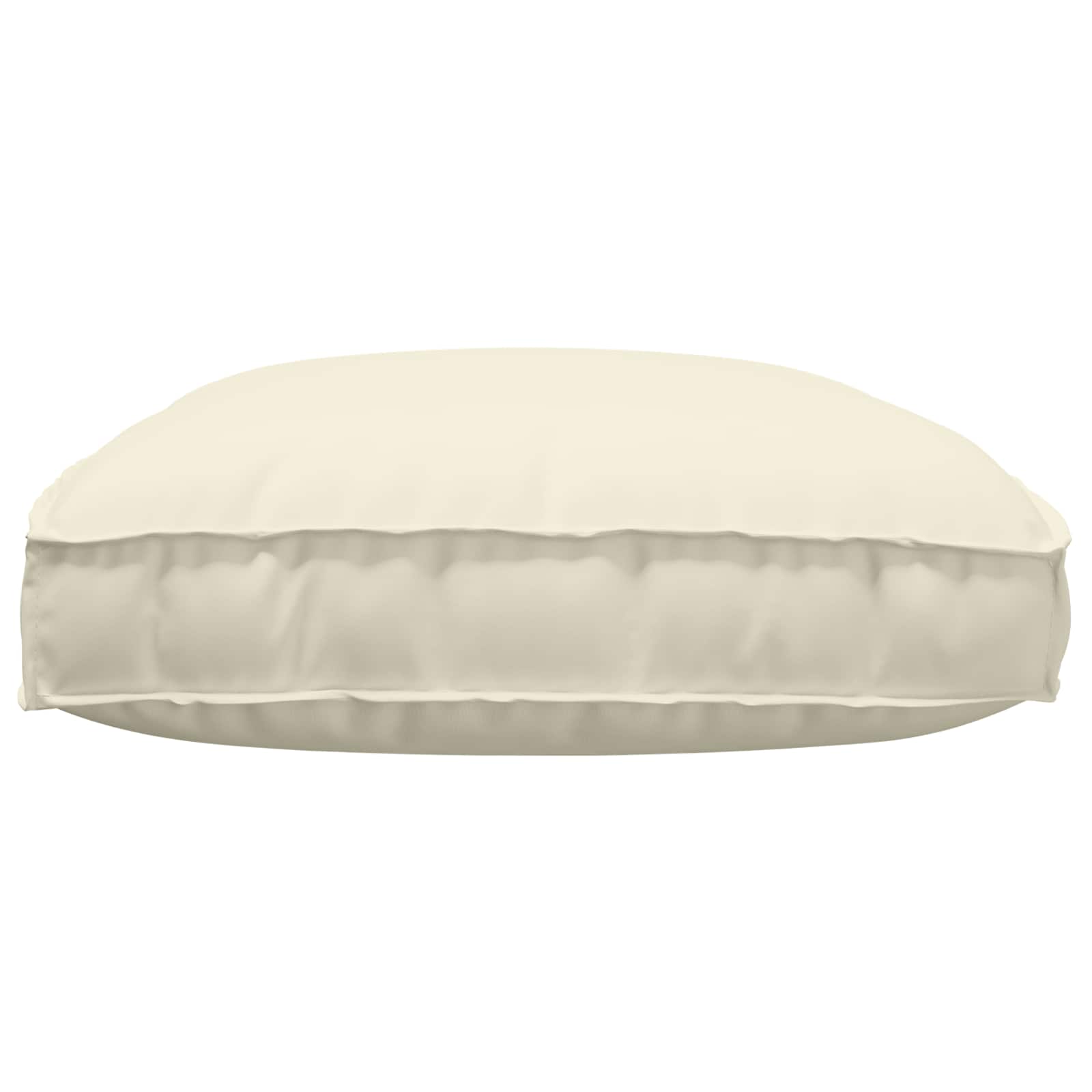 Cuscino per seduta pallet Crema 120 x 80 x 12 cm Tessuto Oxford 42001570