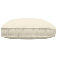 Cuscino per seduta pallet Crema 120 x 80 x 12 cm Tessuto Oxford 42001570