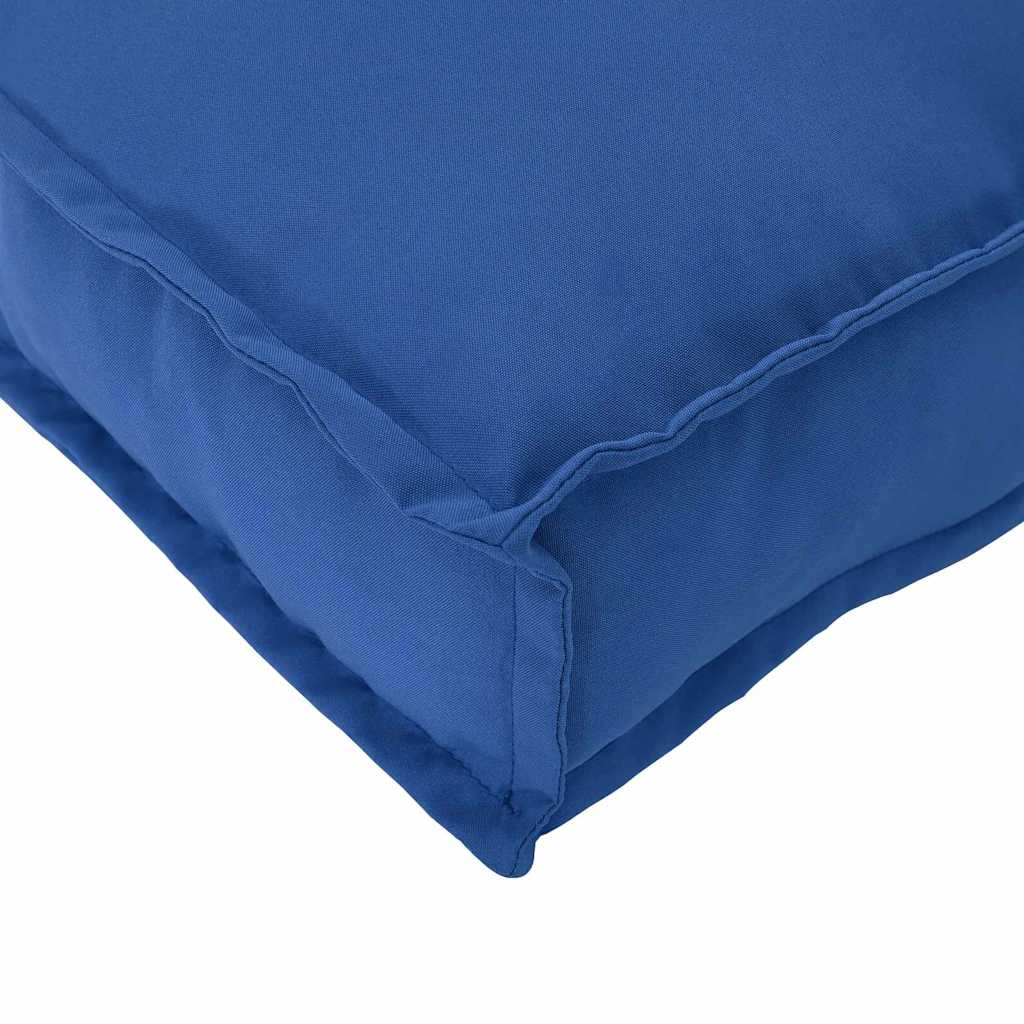 Cuscino per seduta pallet 2 pcs Blu reale 40 x 40 x 8 cm 42001585