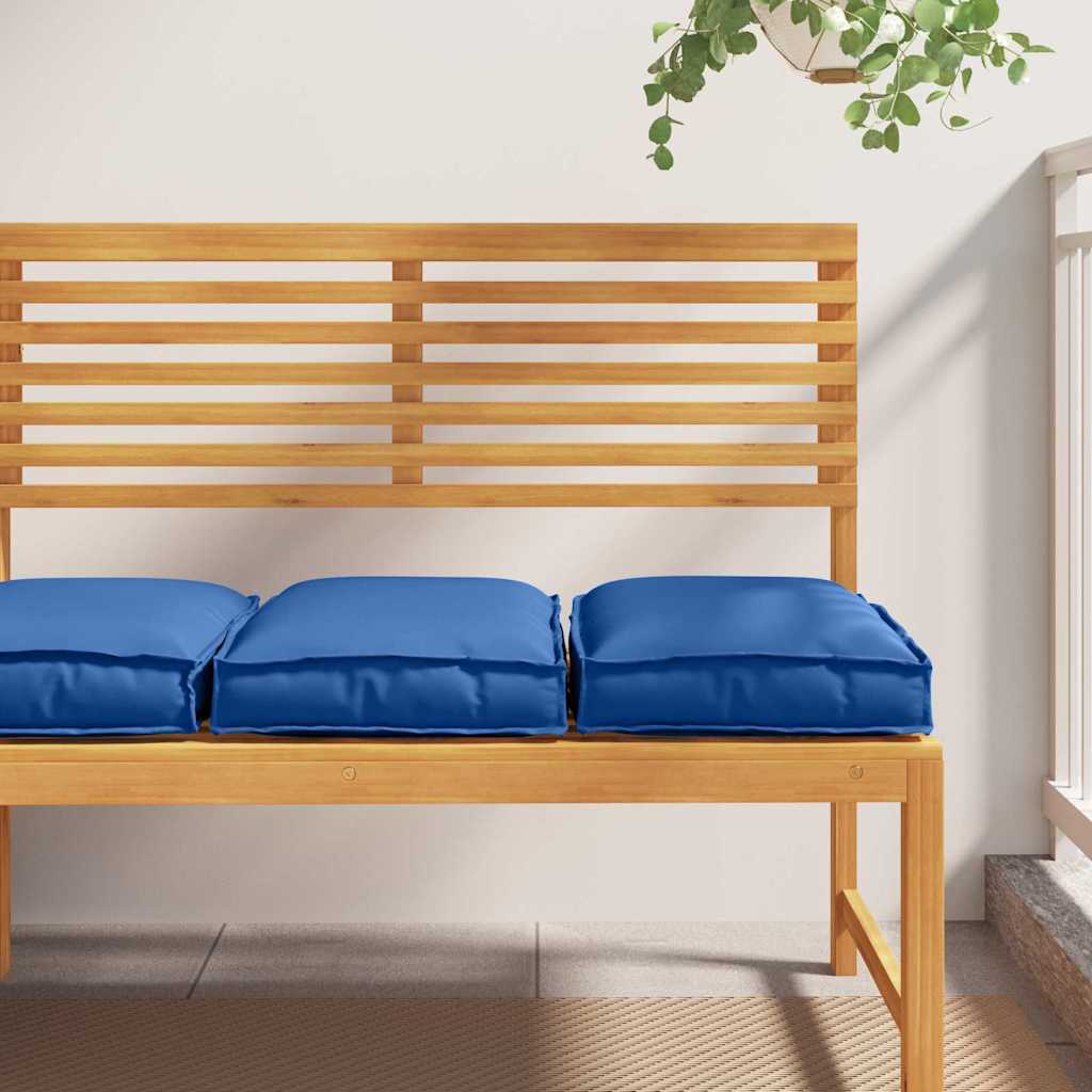 Cuscino per seduta pallet 2 pcs Blu reale 40 x 40 x 8 cm 42001585