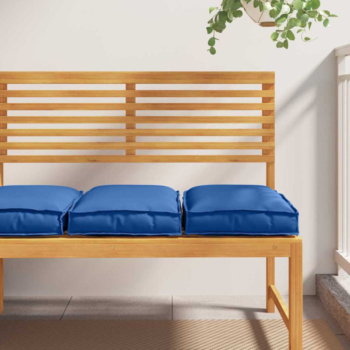 Cuscino per seduta pallet 2 pcs Blu reale 40 x 40 x 8 cm 42001585