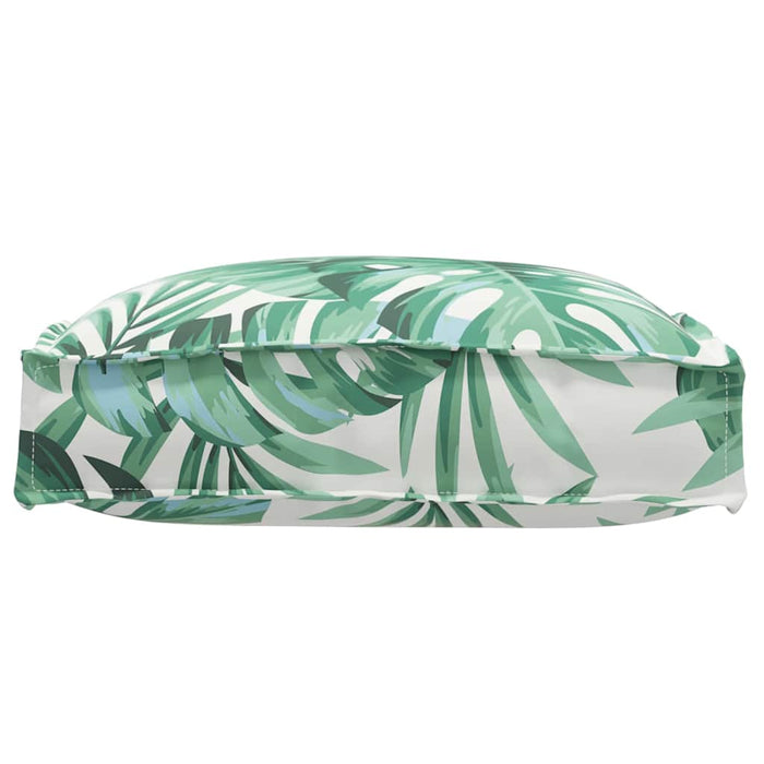 Cuscino per seduta pallet 2 pcs Motivo a foglia 40 x 40 x 8 cm 42001586