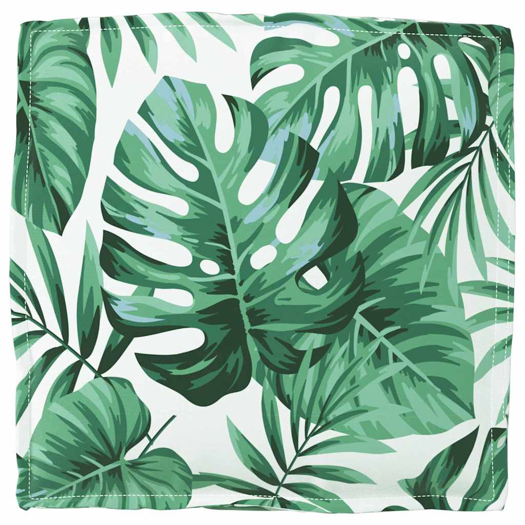 Cuscino per seduta pallet 4 pcs Motivo a foglia 40 x 40 x 8 cm 42001596