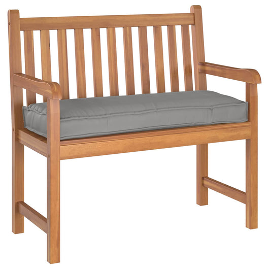 Cuscino Grigio 100 x 40 x 8 cm Tessuto Oxford 42001619