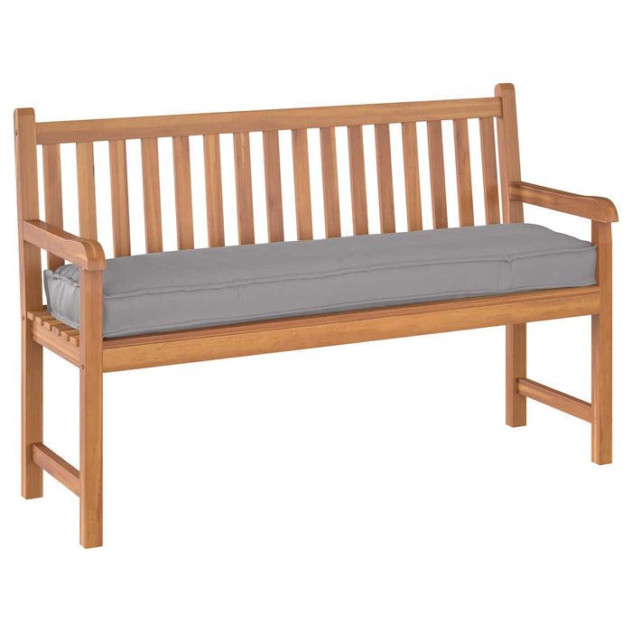 Cuscino per panca pallet Grigio 150 x 40 x 8 cm Tessuto Oxford 42001659