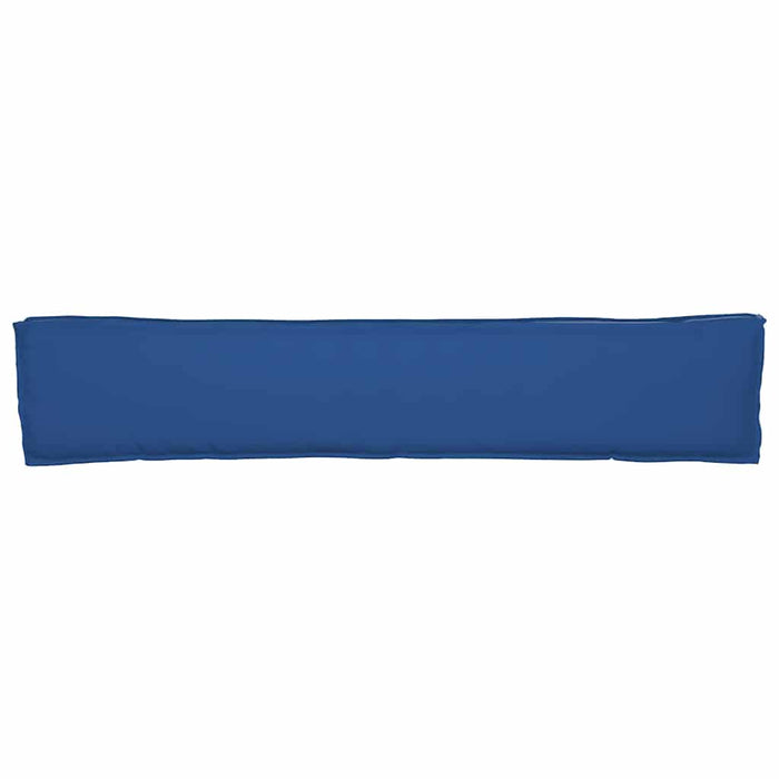 Cuscino per pallet Blu reale 200 x 40 x 8 cm Tessuto Oxford 42001685
